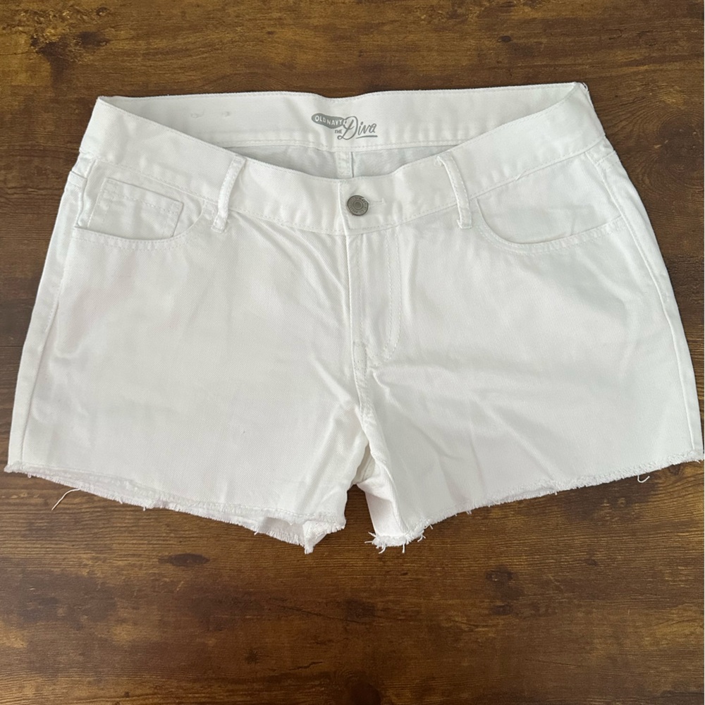 Old Navy Women’s White Jean Shorts